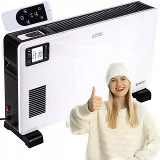 Konvektorový ohrievač Maltec 2300 W biely, čierny